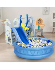 Garden Round Inflatable Swimming Pool, Inflatable Ball Pit Pool Paddling Pool Indoor&Outdoor Play Center, Blue Garden Round Inflatable Swimming Pool, Inflatable Ball Pit Pool Paddling Pool Indoor&Outdoor Play Center, Blue