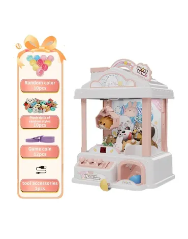 Claw Machine, White Bear Theme, Claw Machine Toys, Party Claw Machine, Exercise Hand-eye Coordination, Claw Machine Toys for 4-5-6-7-8 Years Old, New Year Gift, School Starts Claw Machine, White Bear Theme, Claw Machine Toys, Party Claw Machine, Exercise Hand-eye Coordination, Claw Machine Toys for 4-5-6-7-8 Years Old, New Year Gift, School Starts